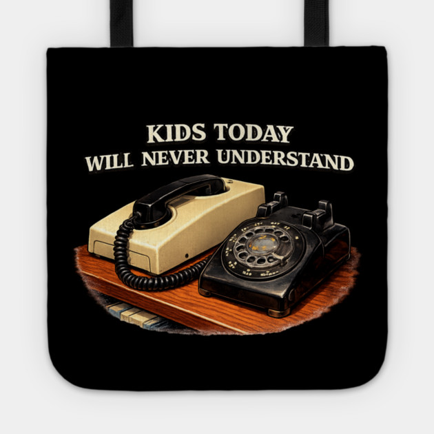 Dial Up Tote by CrazyGirl