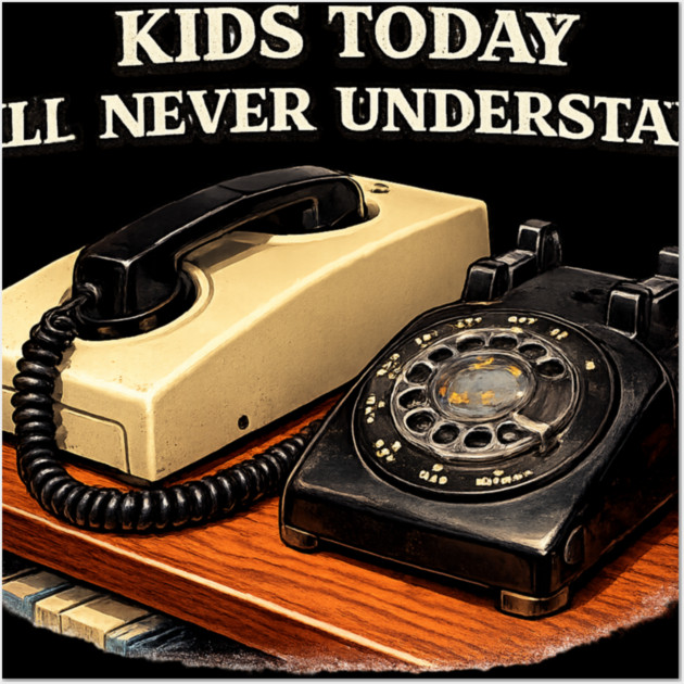 Dial Up Wall Art by CrazyGirl