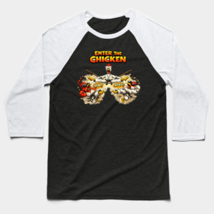 Enter the Chicken Baseball T-Shirt