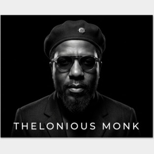 Thelonious Monk: The High Priest of Bebop – Fine Art Portrait Posters and Art