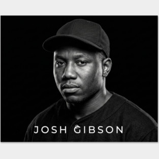 Josh Gibson: The Thunder of the Negro Leagues – Fine Art Portrait Posters and Art