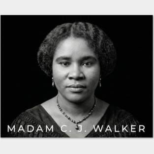 Madam C. J. Walker: The Architect of Enterprise – Fine Art Portrait Posters and Art