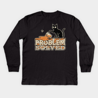 PROBLEM SOLVED Kids Long Sleeve T-Shirt