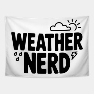 Weather Nerd Tapestry