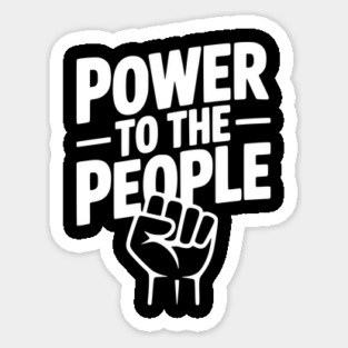 Power to the People Magnet