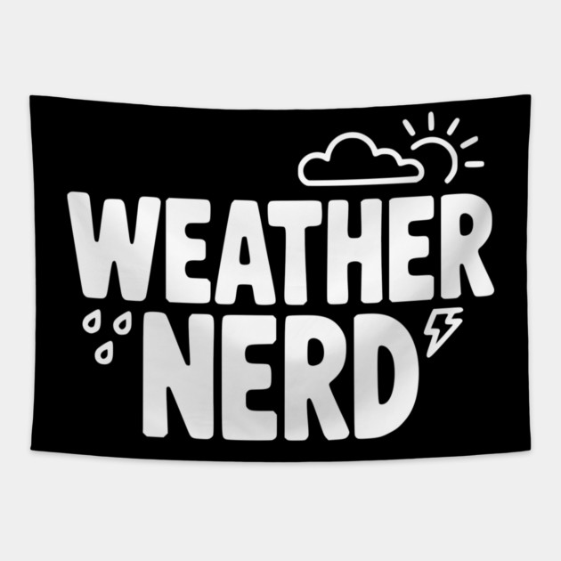 Weather Nerd Tapestry by Frank Ring