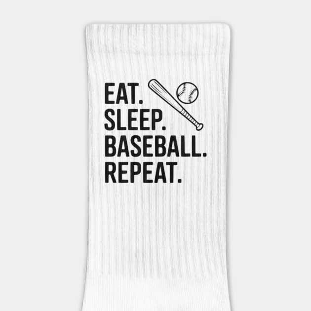 Eat. Sleep. Baseball. Repeat. by Frank Ring