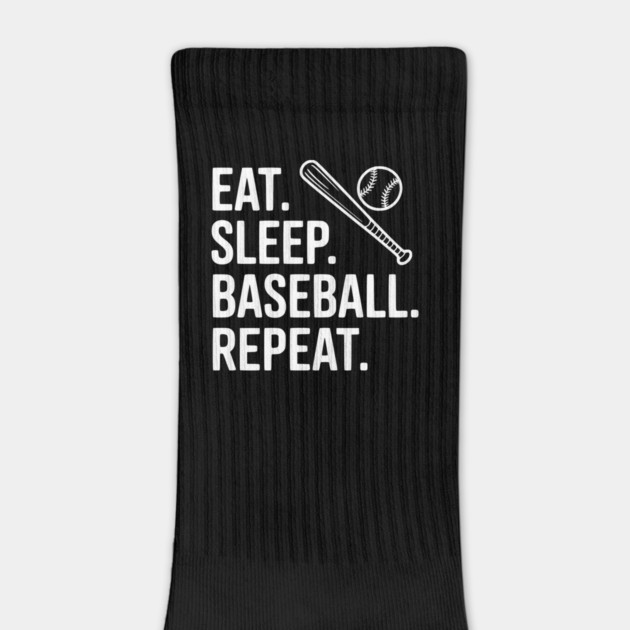 Eat. Sleep. Baseball. Repeat. by Frank Ring