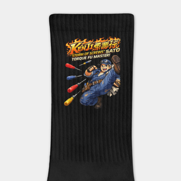 Kenji “Storm of Screws” Sato – Torque Fu Master by CrazyGirl