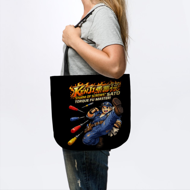 Kenji “Storm of Screws” Sato – Torque Fu Master by CrazyGirl