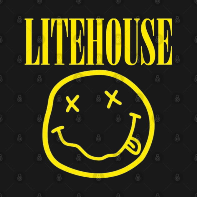 Litehouse Media Nirvana by Litehouse Tees