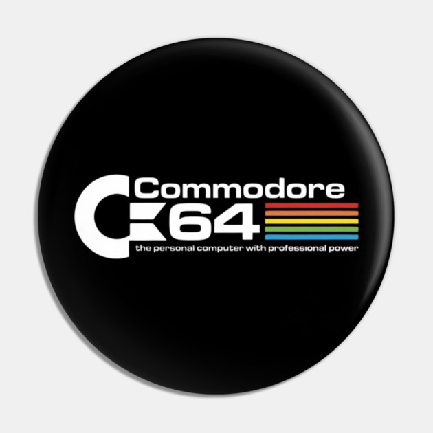 Commodore 64 Pin by Litehouse Tees