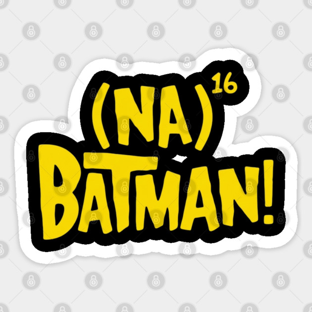 Batman! Sticker by Litehouse Tees