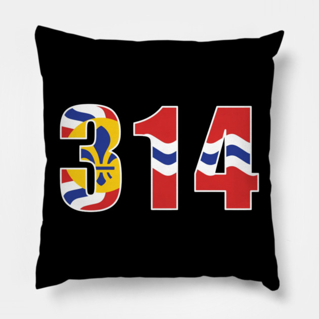 314 STL Pillow by Litehouse Tees