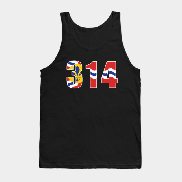 314 STL Tank Top by Litehouse Tees