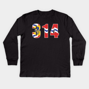 314 STL Kids Long Sleeve T-Shirt