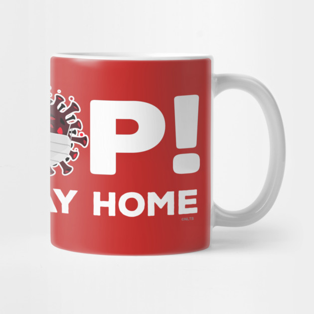 Social Distancing Funny Germ with Mask by creative