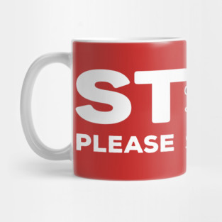 Social Distancing Funny Germ with Mask Mug