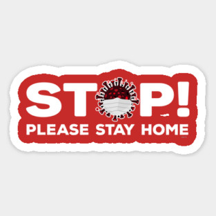 Social Distancing Funny Germ with Mask Magnet