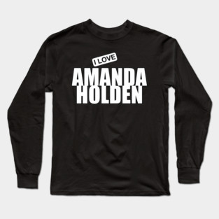 I Love Amanda Holden Long Sleeve T-Shirt