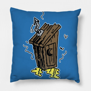Outhouse Pillow