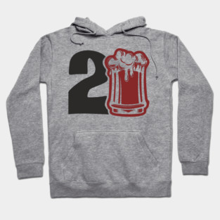 Legal Drinking Age Party Vibes Hoodie