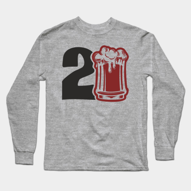 Legal Drinking Age Party Vibes Long Sleeve T-Shirt by Anticorporati