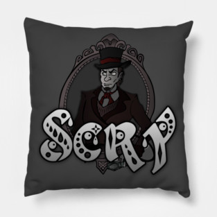 Scry Podcast Logo Pillow
