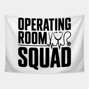 Operating Room Squad Tapestry