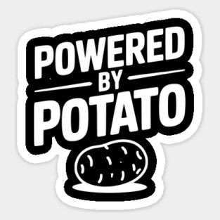 Powered by Potato Sticker