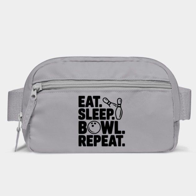 Eat. Sleep. Bowl. Repeat. by Frank Ring