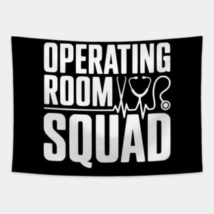 Operating Room Squad Tapestry