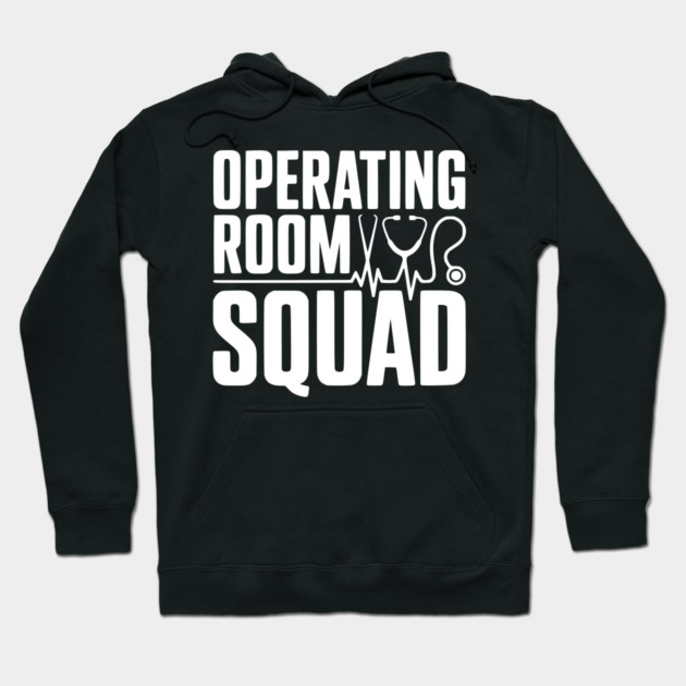 Operating Room Squad Hoodie by Frank Ring