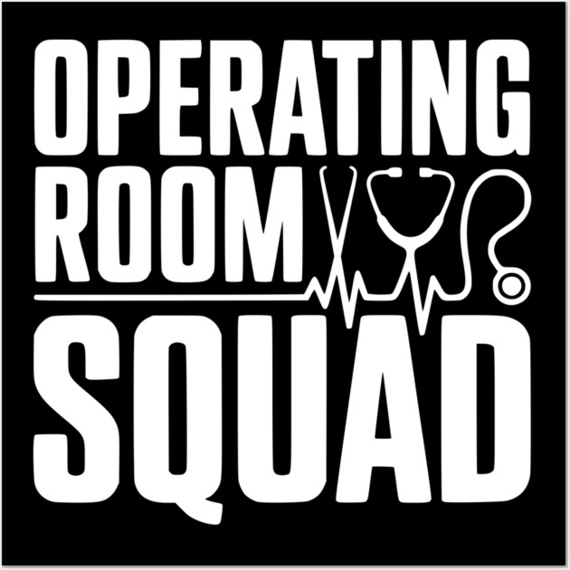 Operating Room Squad Wall Art by Frank Ring