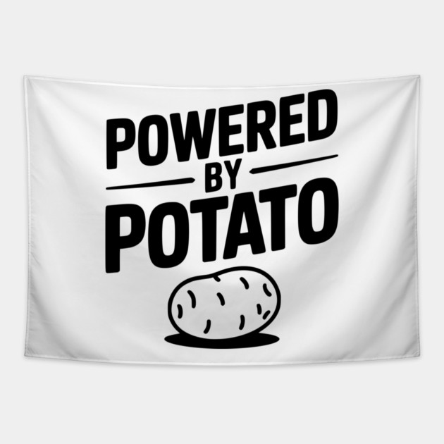 Powered by Potato Tapestry by Frank Ring