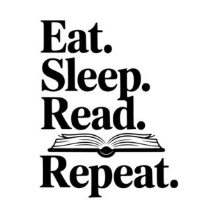 Eat. Sleep. Read. Repeat. T-Shirt