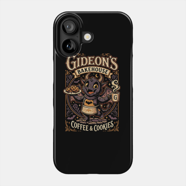 Gideon's Bakehouse Coffee and Cookies Gothic Monster Springs Phone Case by Joaddo