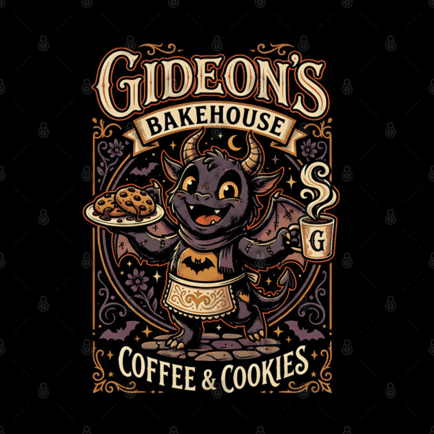 Gideon's Bakehouse Coffee and Cookies Gothic Monster Springs by Joaddo