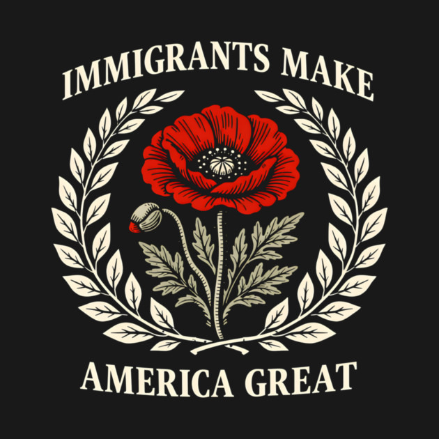 Immigrants Make America Great by Charles's Store 8