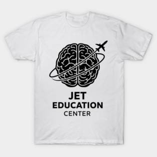 Funny Jet Education Center Aviation Pilot Training Humor Design T-Shirt