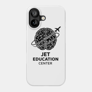 Funny Jet Education Center Aviation Pilot Training Humor Design Phone Case