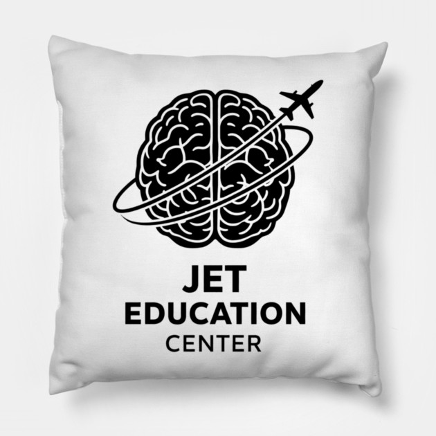 Funny Jet Education Center Aviation Pilot Training Humor Design Pillow by shirtlux