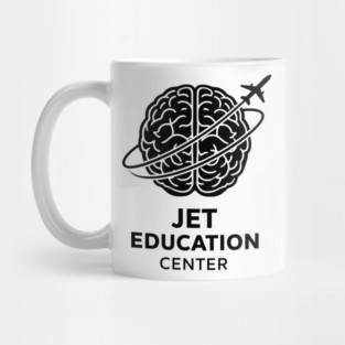 Funny Jet Education Center Aviation Pilot Training Humor Design Mug