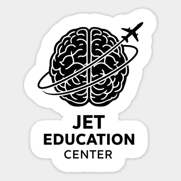Funny Jet Education Center Aviation Pilot Training Humor Design Magnet by shirtlux