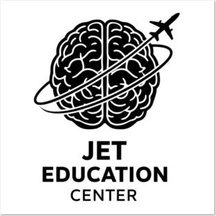 Funny Jet Education Center Aviation Pilot Training Humor Design Posters and Art