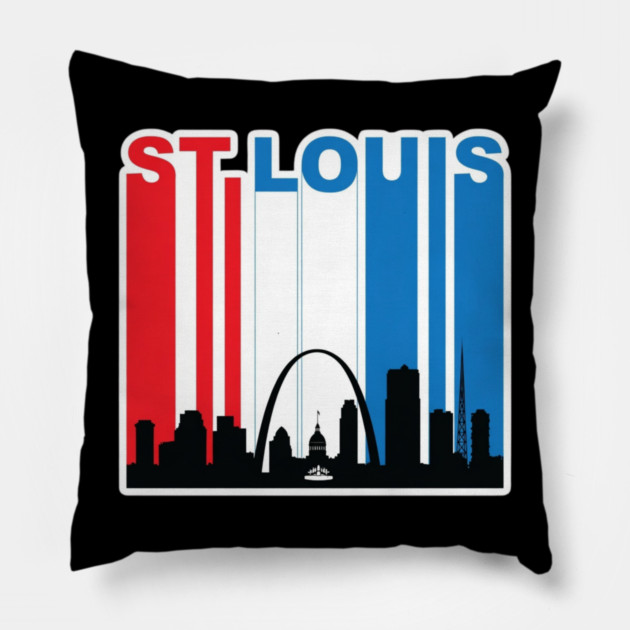 St. Louis RWB Pillow by Litehouse Tees
