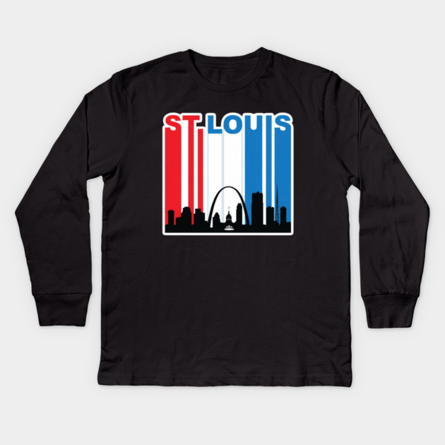 St. Louis RWB Kids Long Sleeve T-Shirt by Litehouse Tees