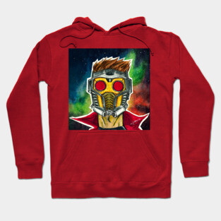 Peter Quill, the starlord in guardians of the galaxy Hoodie