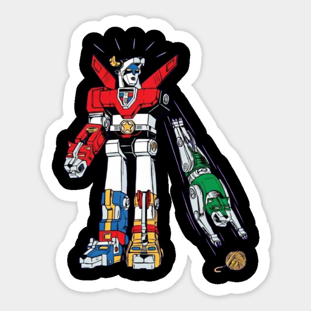 Voltron Yarn Magnet by Litehouse Tees