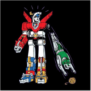 Voltron Yarn Posters and Art